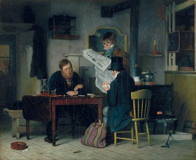 In attesa della diligenza, 1851 da Richard Caton Woodville